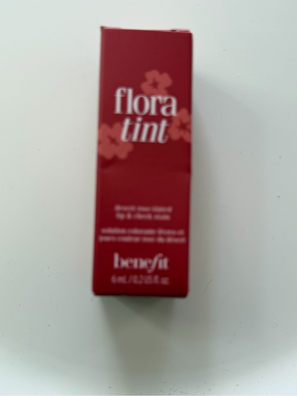 Benefit Flora Tint Lip & Cheek Stain - Red